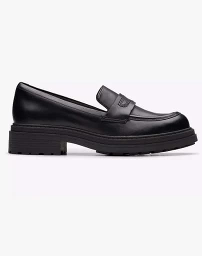 CLARKS Orinoco3 Edge 26183172-BLACK LEATHER Black