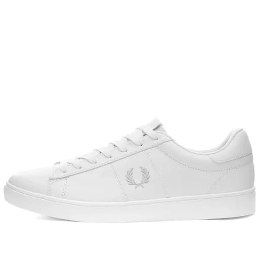 Fred Perry Ανδρικό Δερμάτινο Sneaker Spencer Leather B4334-200 Λευκό