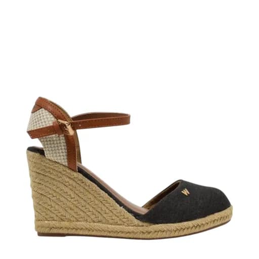 Γυναικείες εσπαντρίγιες WRANGLER BRAVA C WOMEN WEDGE 20251071.25Y μαύρο
