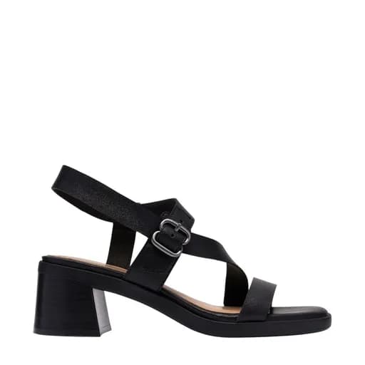 Γυναικεία πέδιλα Clarks Jaylan Sol 26186890 μαύρο δέρμα
