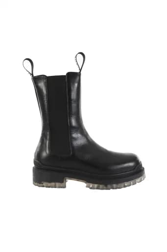 KARL LAGERFELD ΠΑΠΟΥΤΣΙΑ BIKER II LONG GORE BOOT ΜΑΥΡΟ