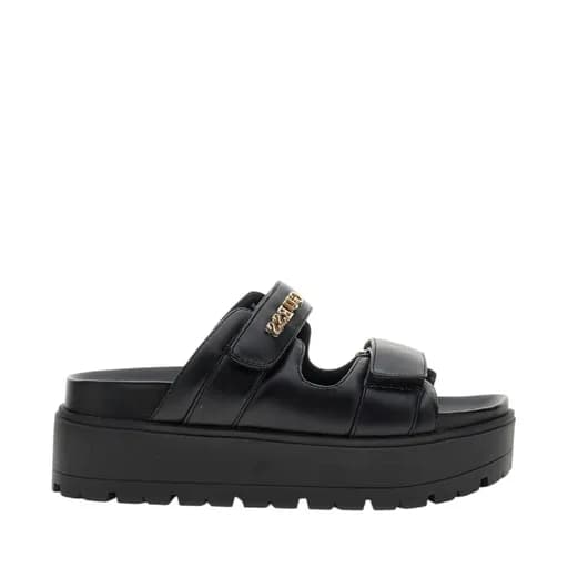 Γυναικεία πέδιλα GUESS FLJFAXELE03-BLACK FAXON μαύρο