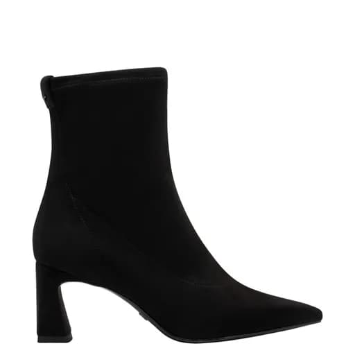 Γυναικεία μποτάκια Tamaris 1-25315-45 001 μαύρο suede