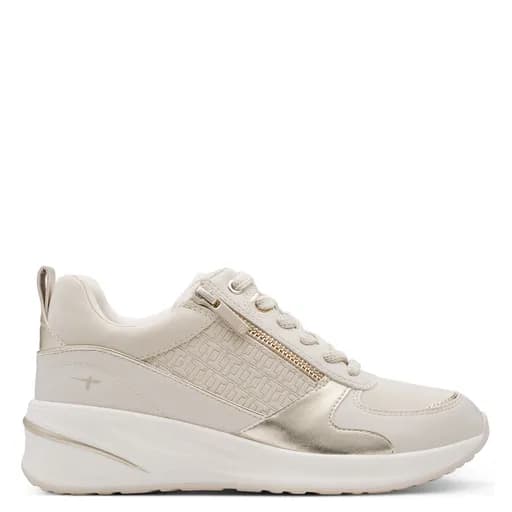 Γυναικεία Ανατομικά Sneakers Tamaris 1-23754-45 485 Ιβουάρ/Χρυσό