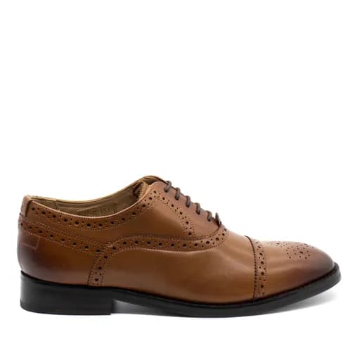 Ανδρικά Δερμάτινα Παπούτσια Arnie Core Ταμπά Ted Baker 260147-TAN