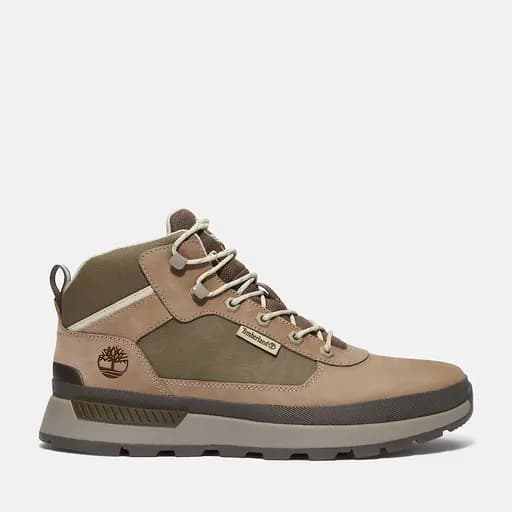 Timberland Ανδρικό Μποτάκι Field Trekker Mid Lace Up Sneaker TB0A6DPSA4P Μπεζ