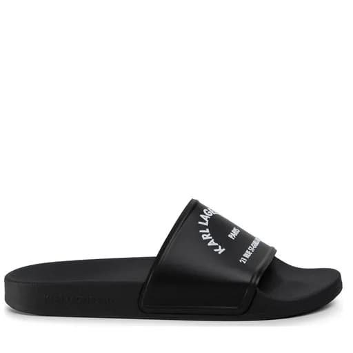 Ανδρικές Kondo II Παντόφλες Μαύρες Karl Lagerfeld KL70008C-V00-Black