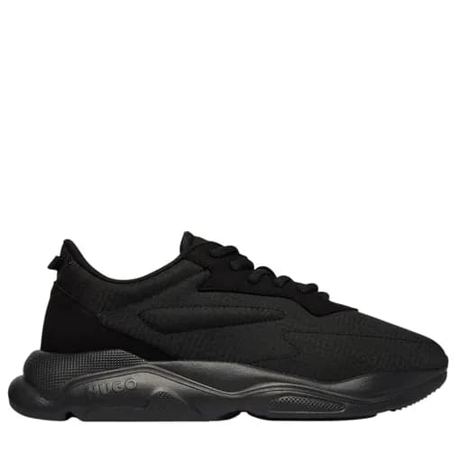Ανδρικά Leon Runn Iqmono Sneakers Μαύρα HUGO 50563495-003