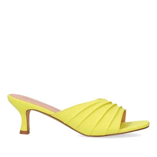 Andres Machado AM5754-24 Mule Κίτρινο 7cm