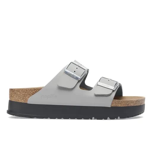 Γυναικείες Ανατομικές Παντόφλες Birkenstock Arizona Pap Platform Flex 1028349 Stone Coin Narrow Fit