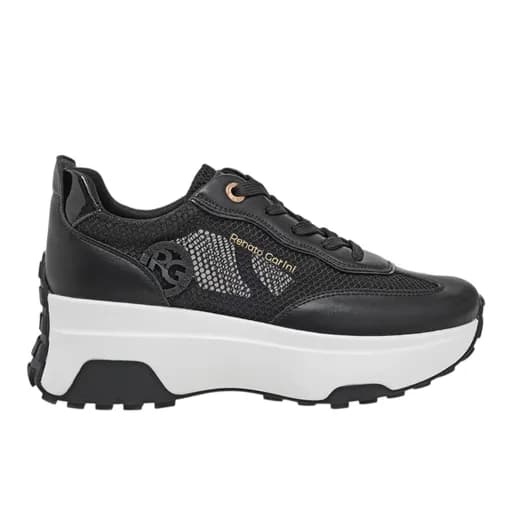 Γυναικεία Sneakers Renato Garini 560-51EX34 Μαύρο Δίχτυ Μαύρο W119R53434W5