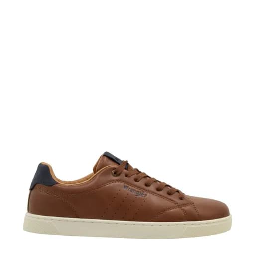 Ανδρικά sneakers Wrangler BENNET MEN LOW 20253002.JCU TORTOISE SHELL ταμπά