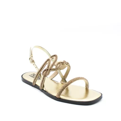 Γυναικεία Signia Σανδάλια Χρυσά Karl Lagerfeld KL87425-GGD HEAVY GLITTER