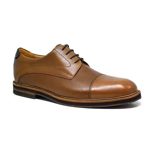 Bigshoes KL3711-09 Δερμάτινο Dress Ταμπά