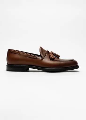Alessandro Rossi Δερμάτινα Loafers Παπούτσια - AR42278 Taba