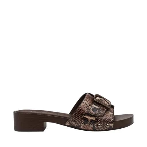 Γυναικεία mules Tamaris 1-27313-46 386 καφέ