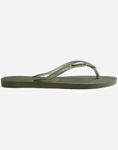 HAVAIANAS SLIM LOGO METALLIC ΣΑΓΙΟΝΑΡΕΣ 4119875-0869 Olive