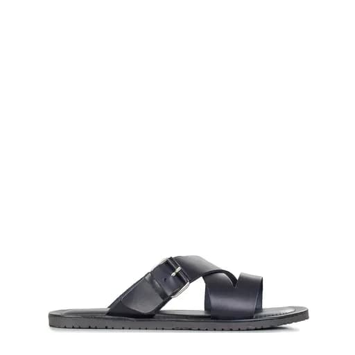 Πέδιλα-Σανδάλια ανδρικά The Sandals Factory Μαύρο M6331 252