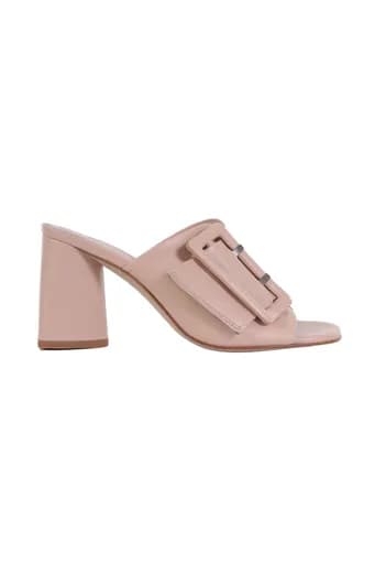 ZINDA ΠΑΠΟΥΤΣΙΑ MULES SETA ROSA ΜΠΕΖ