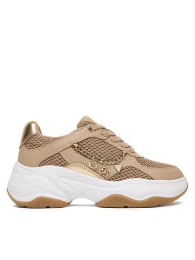 Guess Γυναικείο Sneaker Harpaa FLPHARELE12-OAT Μπεζ