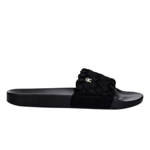 Γυναικείες Παντόφλες Tommy Hilfiger Pool Slide FW0FW09203-BDS Μαύρες