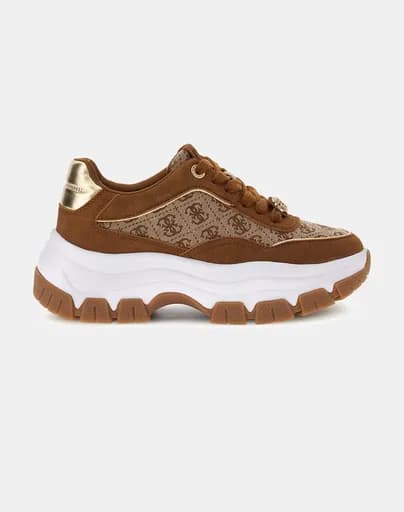 GUESS BERRETT3 ΠΑΠΟΥΤΣΙ ΓΥΝΑΙΚΕΙΟ FLPBT3FAL12-BEIBR Brown