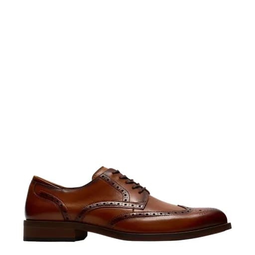 Ανδρικά παπούτσια Clarks CraftRemi Tip 26186394 ταμπά δέρμα