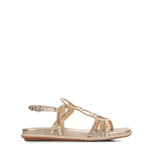 Πέδιλα-Σανδάλια γυναικεία Alma En Pena Μπρονζέ V251603 252