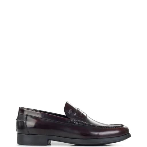 Μοκασίνια ανδρικά Boss Shoes Μπορντώ A6487/C6487 261