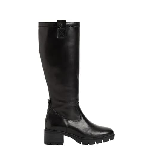 Γυναικείες μπότες Tamaris 1-25601-43 003 μαύρο δέρμα