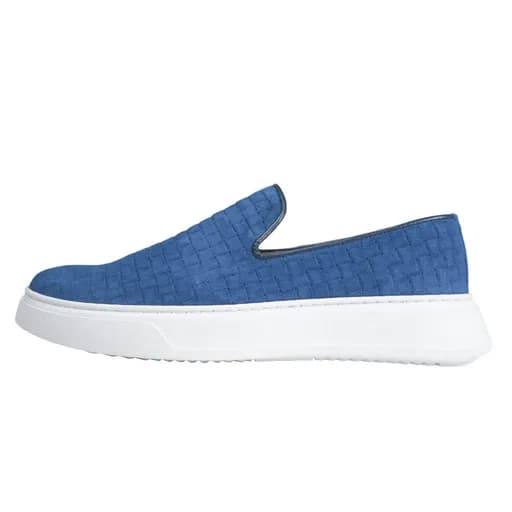 Δερμάτινα Loafers Μπλε