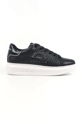KARL LAGERFELD ΠΑΠΟΥΤΣΙΑ SNEAKERS KAPRI KL MONOGRAM LO ΜΑΥΡΟ