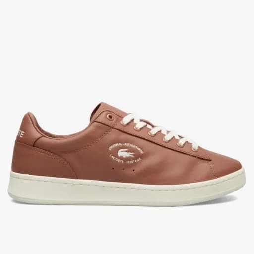 Ανδρικά Δερμάτινα Sneakers Lacoste Carnaby 49SMA00322C3 Καφέ