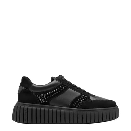 Γυναικεία Sneakers Tamaris 1-23776-45 007 μαύρο δέρμα