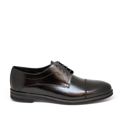 Bigshoes KL30174-01 Δερμάτινο Oxford Μαύρο