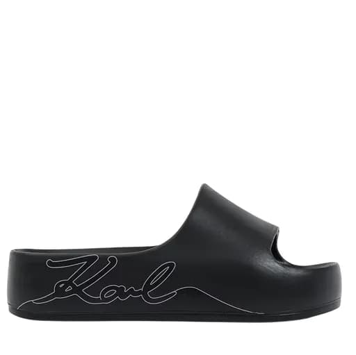 Γυναικείες Kobo II Signia Παντόφλες Μαύρες Karl Lagerfeld KL86048F-V00-Black