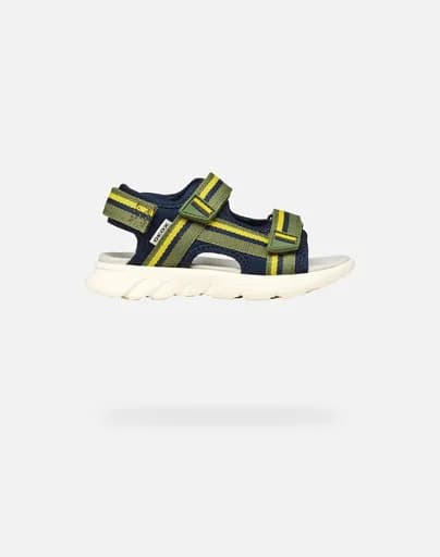 GEOX J SANDAL AIRADYUM A - ELA+TEXT J55F1C01511C0938 28-35-C0938 Mixed
