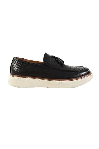 V 19.69 ΠΑΠΟΥΤΣΙ LOAFER ΜΑΥΡΟ