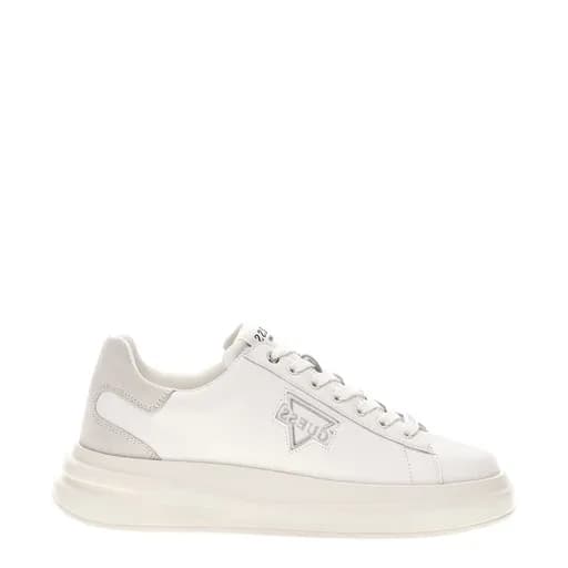 Ανδρικά sneakers GUESS FMFBANLEL12-WHITE ELBAN λευκό