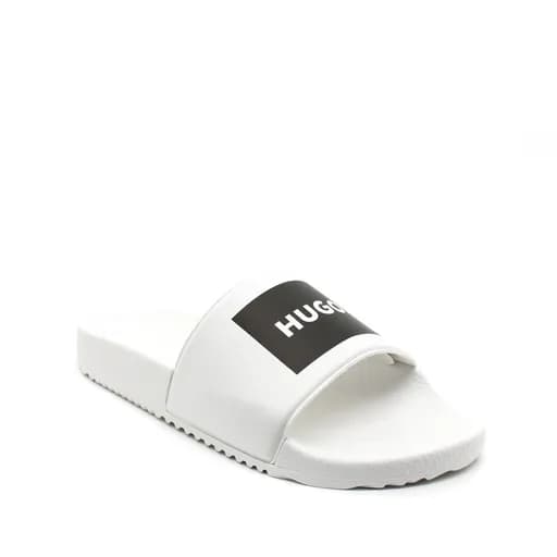 Γυναικείες Timein Slid2 Παντόφλες Λευκές Hugo 50546281-100