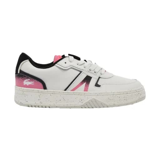 Γυναικεία sneakers Lacoste L001 123 1 SFA WHT/PNK LEATHER 745SFA0031B53 λευκό δέρμα