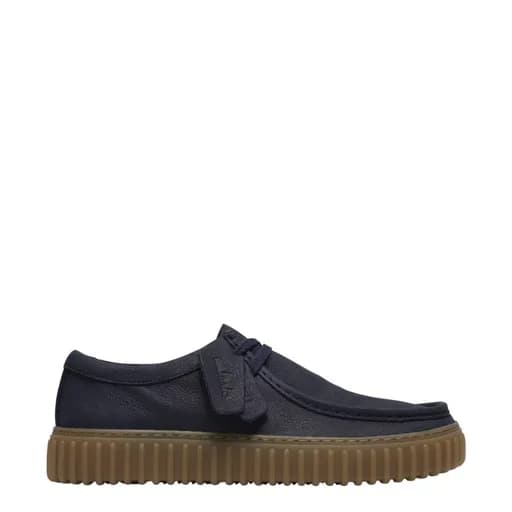 Ανδρικά παπούτσια Clarks Torhill Lo 26186159 μπλε δέρμα