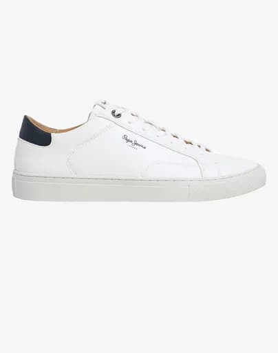 PEPE JEANS DROP 1 JOE BASIC ΠΑΠΟΥΤΣΙ ΑΝΔΡΙΚΟ PMS00048-800 White