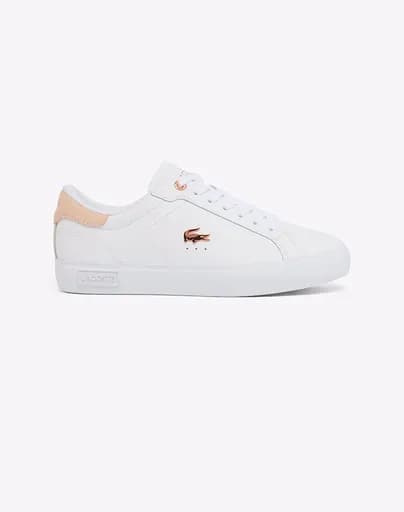 LACOSTE ΠΑΠΟΥΤΣΙΑ ΓΥΝΑΙΚΕΙΑ POWERCOURT 126 4 37-51SFA01931Y9-0000 White