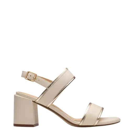 Γυναικεία πέδιλα Clarks Ezoria Sling 26181301 μπεζ δέρμα