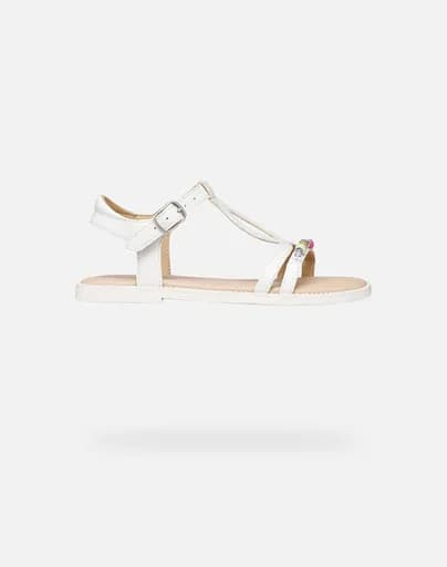 GEOX J SANDAL KARLY J6535H000BCC1000 36-41-C1000 White