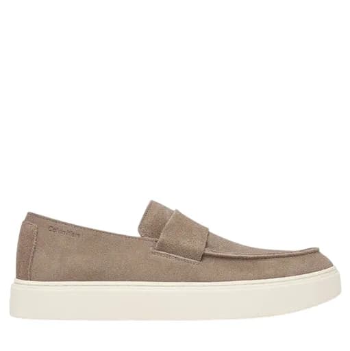 Ανδρικά Δερμάτινα Loafers Μπεζ Calvin Klein HM0HM02161-PBO