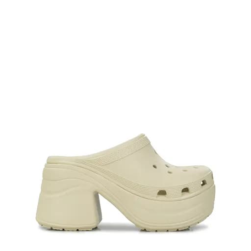 Πέδιλα-Σανδάλια γυναικεία Crocs Μπεζ 208547-2Y2 Siren Clog 252