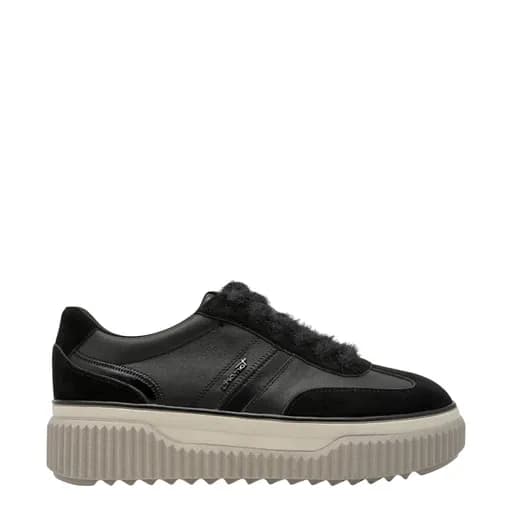 Γυναικεία Sneakers Tamaris 1-23753-45 003 μαύρο δέρμα