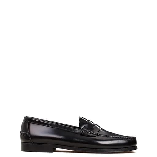 Μοκασίνια ανδρικά Sea And City Μαύρο C347700 City Leather 100
